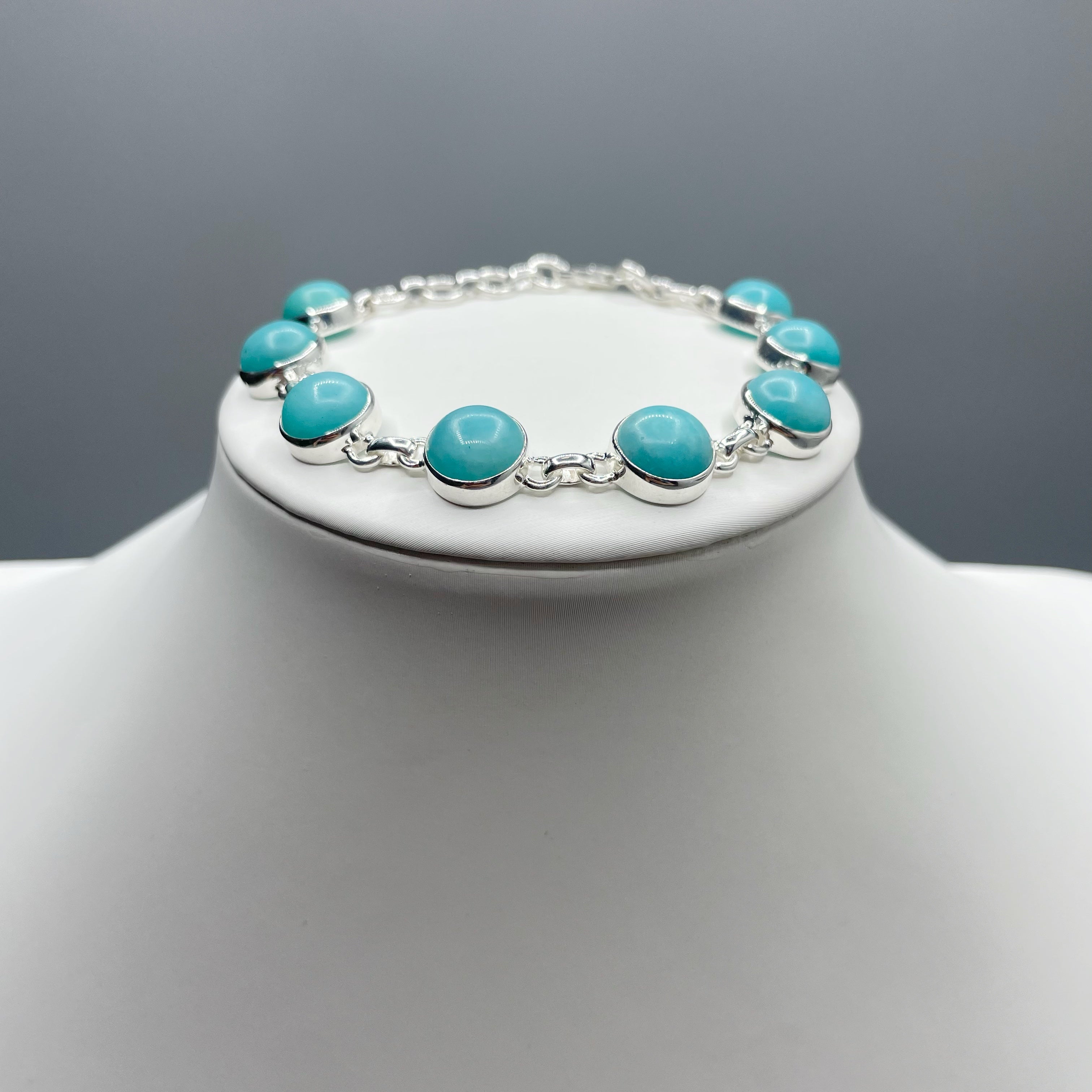 Bracciale Amazzonite e Argento 925