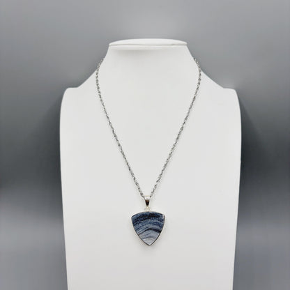 Ciondolo Desert Druzy Argento 925 - Triangolo