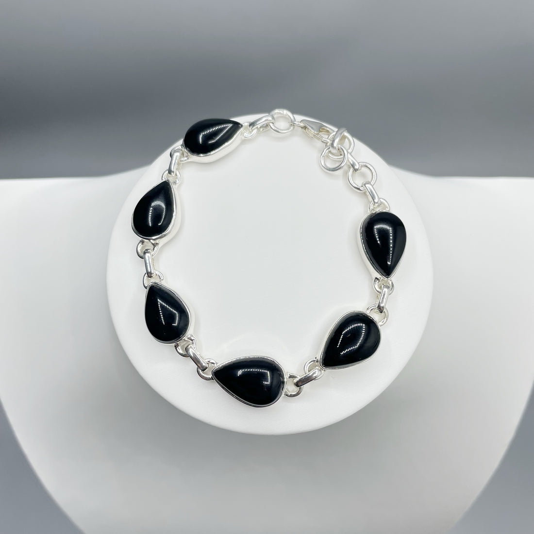 Bracciale Onice e Argento 925
