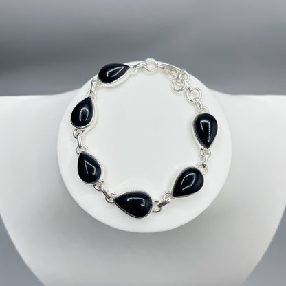 Bracciale Onice e Argento 925