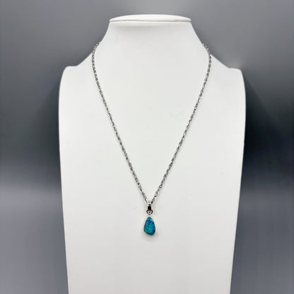 Ciondolo Opale Australiano - Argento 925