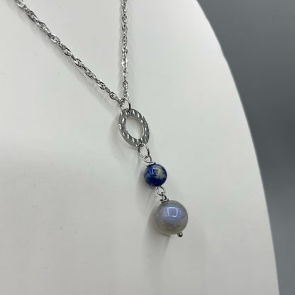 Collana della Manifestazione - Lapislazzuli e Labradorite