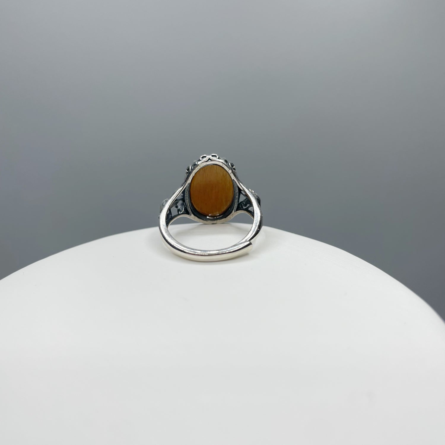 Anello Pietra del Sole e Argento 925