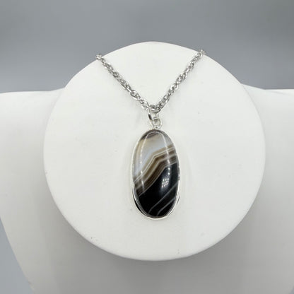 Ciondolo Occhio di Shiva Argento 925 - Ovale piccolo