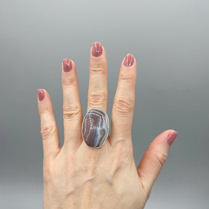 Anello Occhio di Shiva - Argento 925 - Ovale