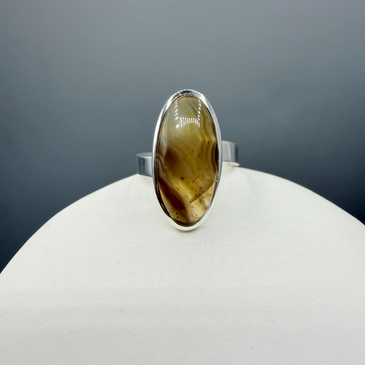 Anello Occhio di Shiva - Argento 925 - Ovale