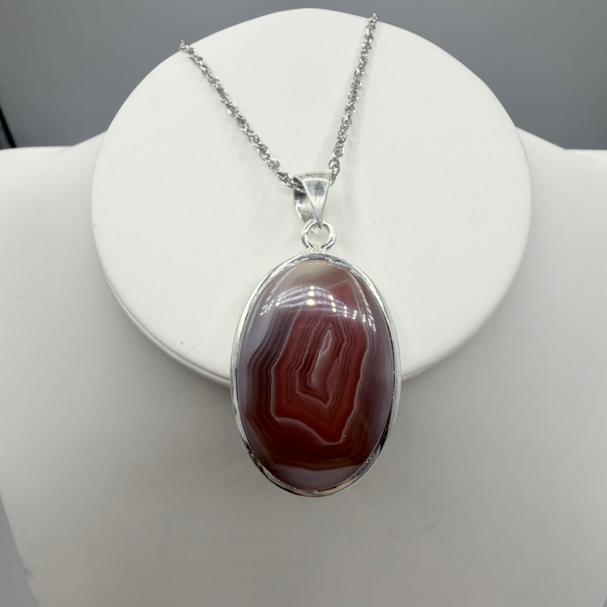 Ciondolo Occhio di Shiva Argento 925 - Ovale