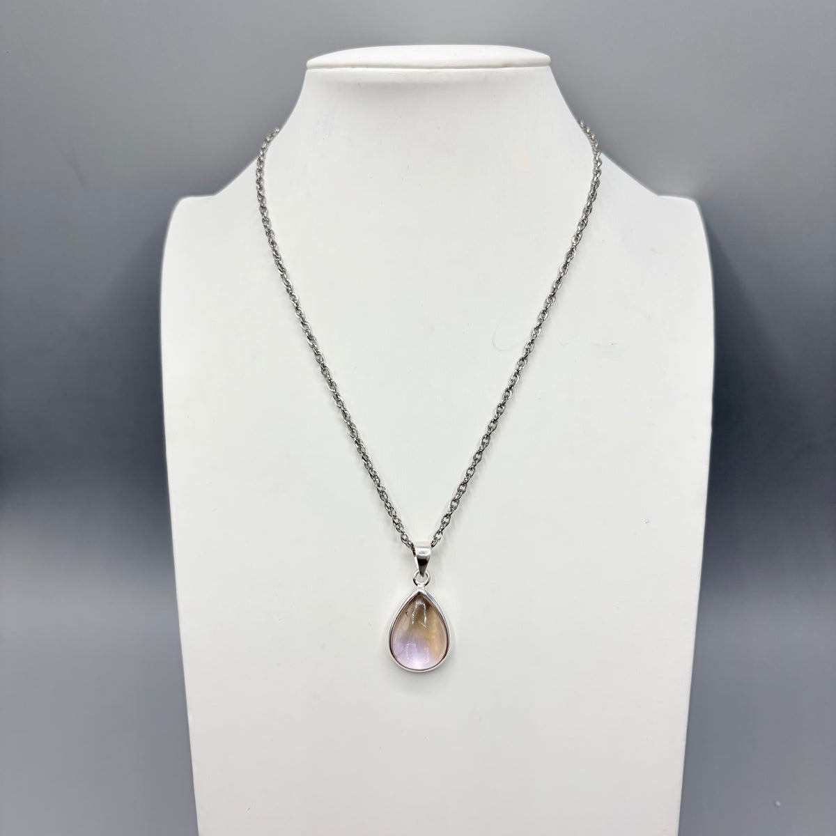 Ciondolo Ametrino e Argento 925 - a Goccia