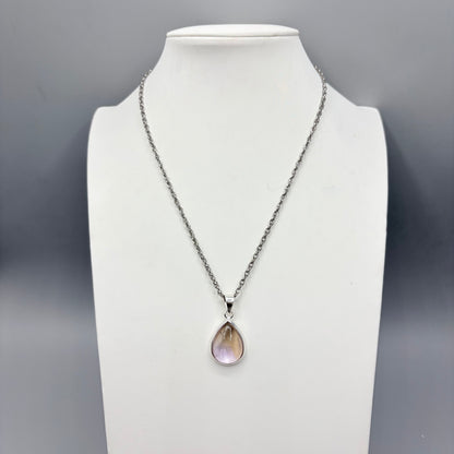 Ciondolo Ametrino e Argento 925 - a Goccia