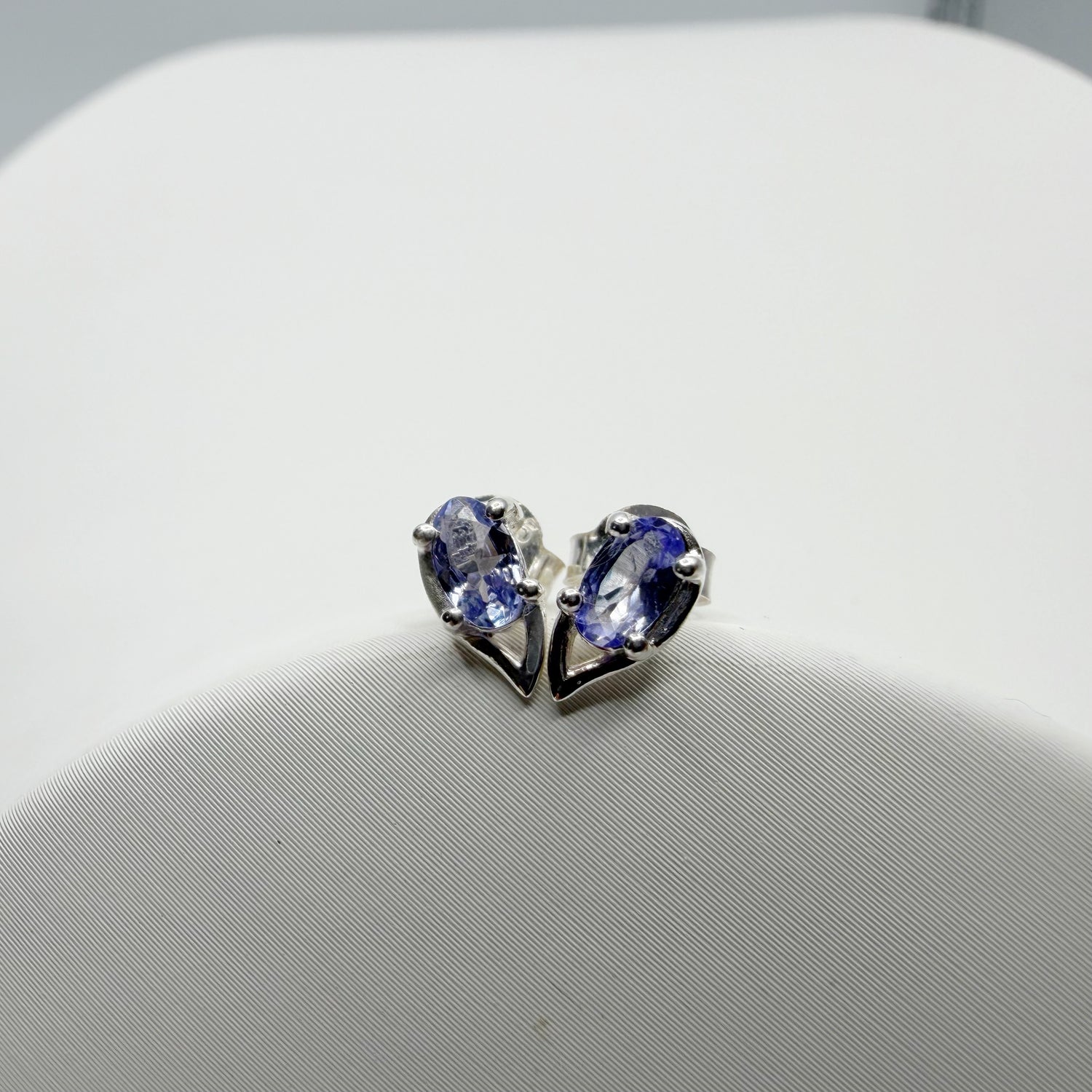 Orecchini a lobo Tanzanite | Argento 925