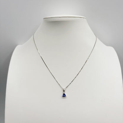 Ciondolo Punto Luce Tanzanite - Argento 925