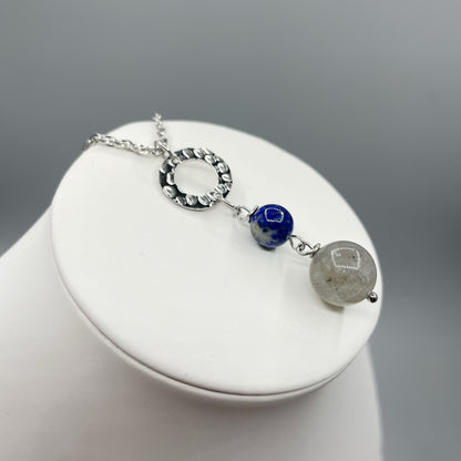 Collana della Manifestazione - Lapislazzuli e Labradorite