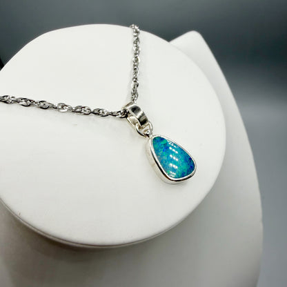 Ciondolo Opale Australiano - Argento 925