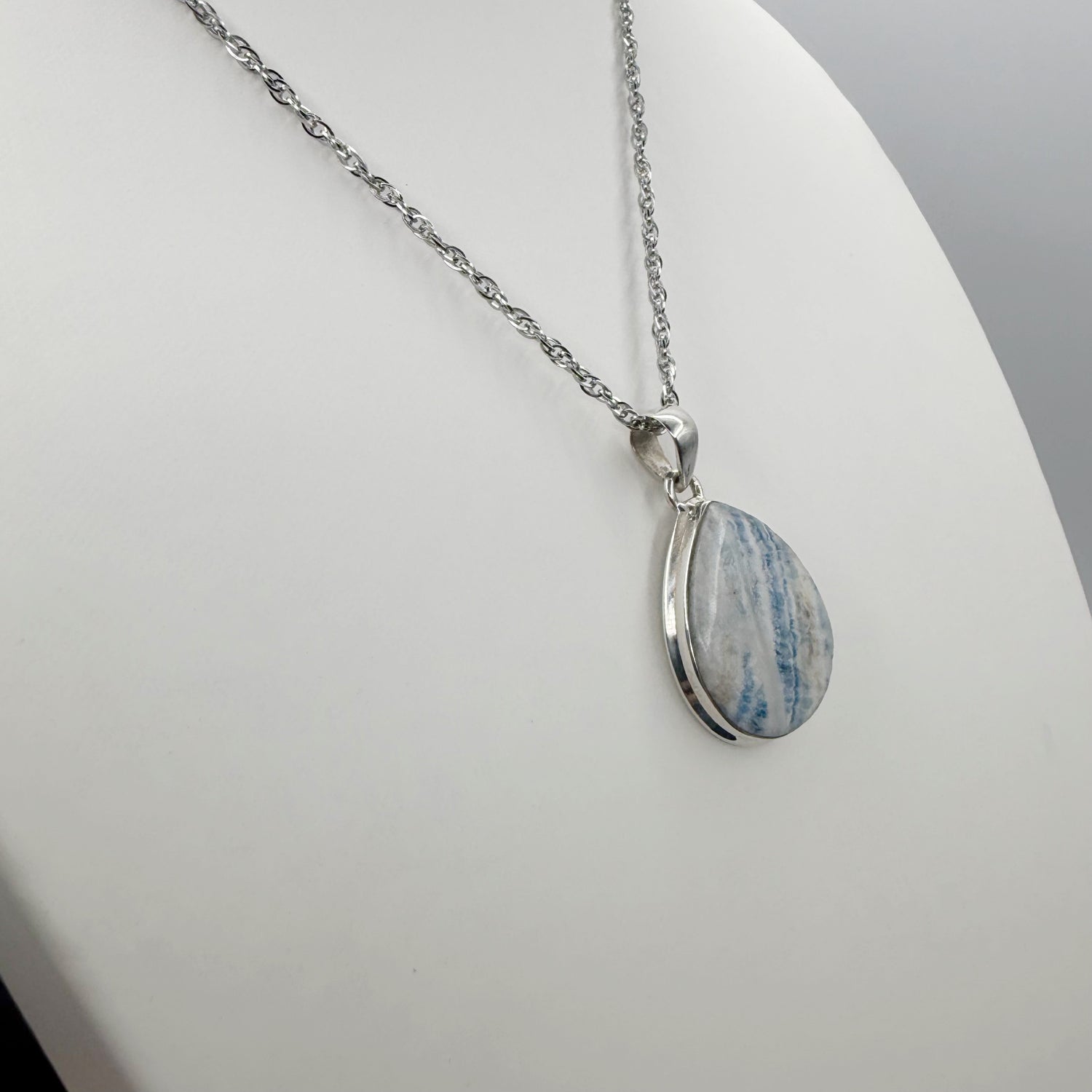 Ciondolo Scheelite Argento 925 - A Goccia