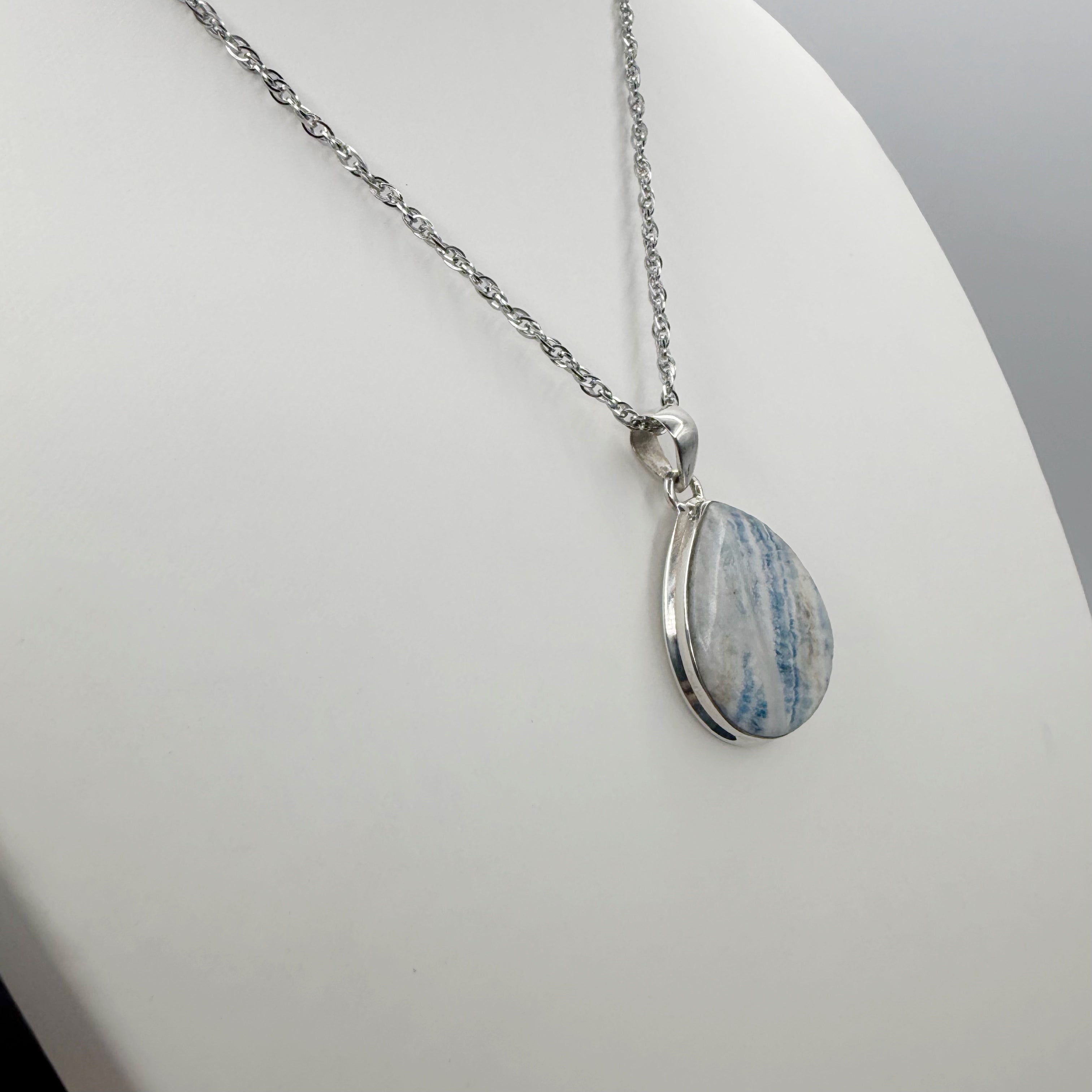 Ciondolo Scheelite Argento 925 - A Goccia