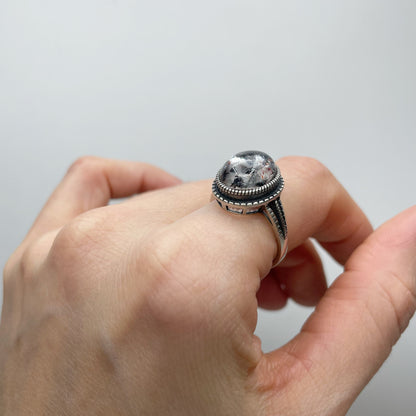 Anello Super Seven Ovale e Argento 925