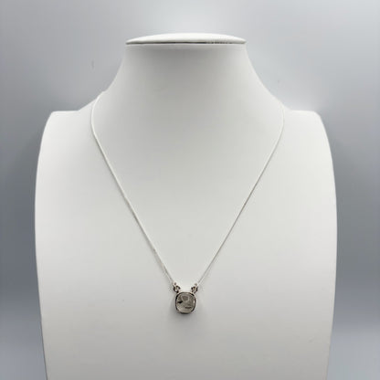 Collana Quarzo Tormalinato - Argento 925