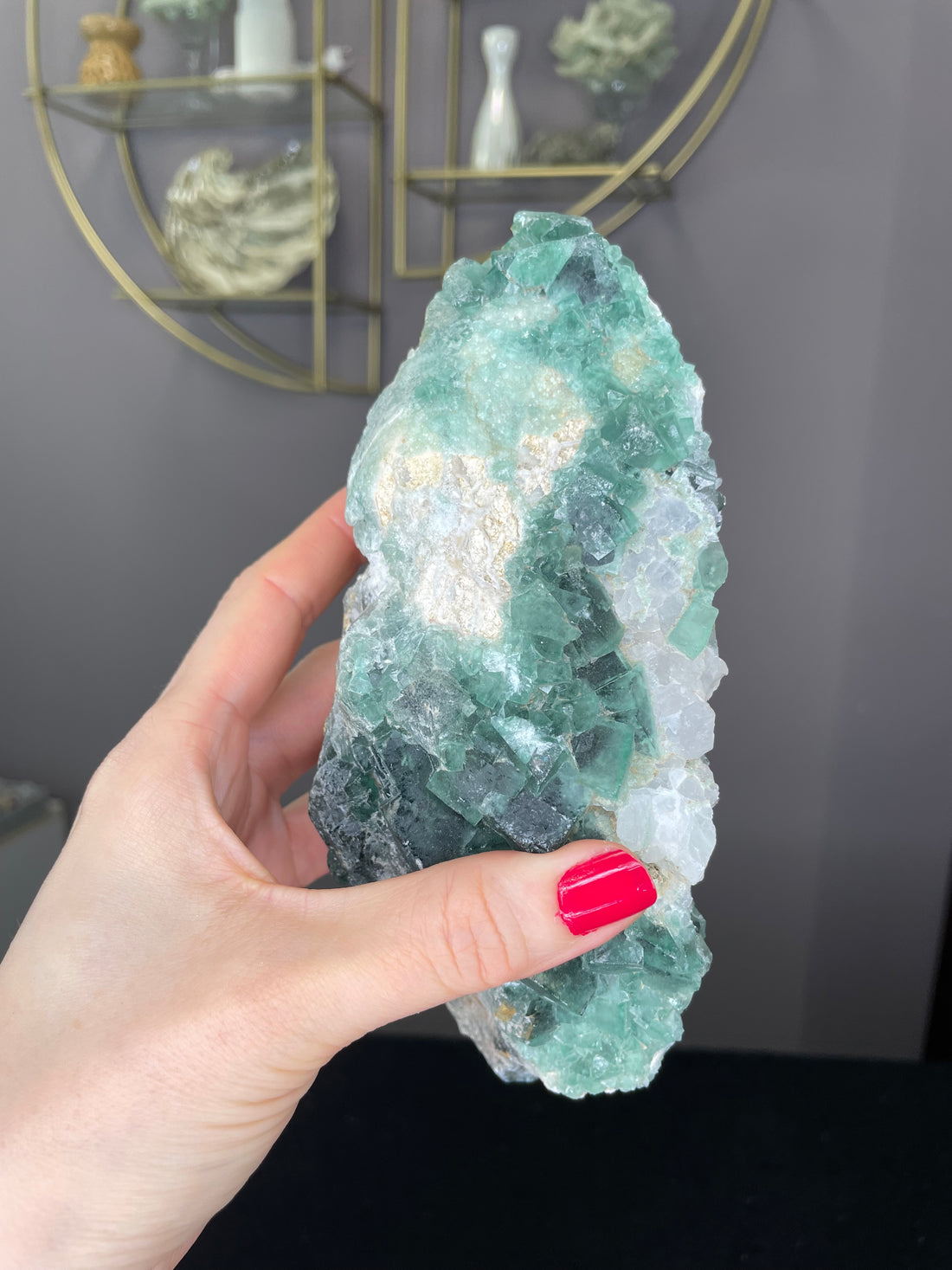 Fluorite Grezza