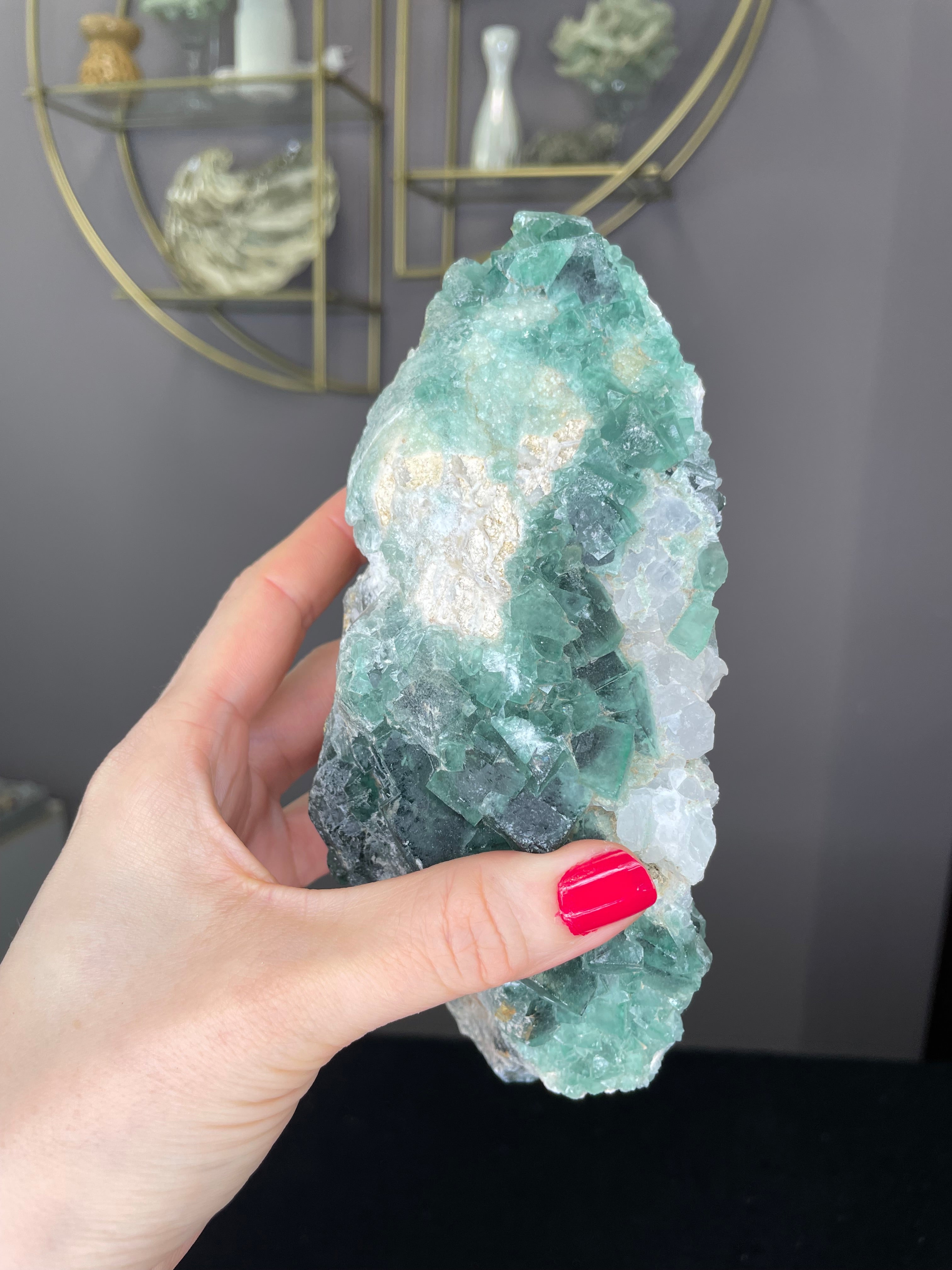 Fluorite Grezza