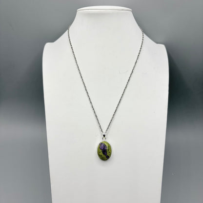 Ciondolo Atlantisite Argento 925 - Ovale