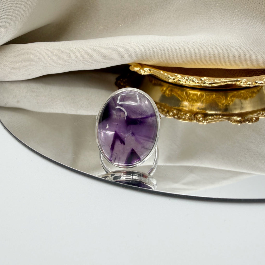 Anello Ametista Phantom - Argento 925