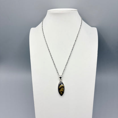 Ciondolo Schalenblende Argento 925