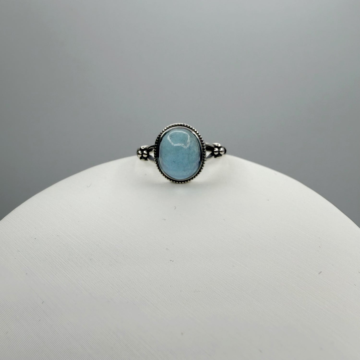 Anello Acquamarina e Argento 925