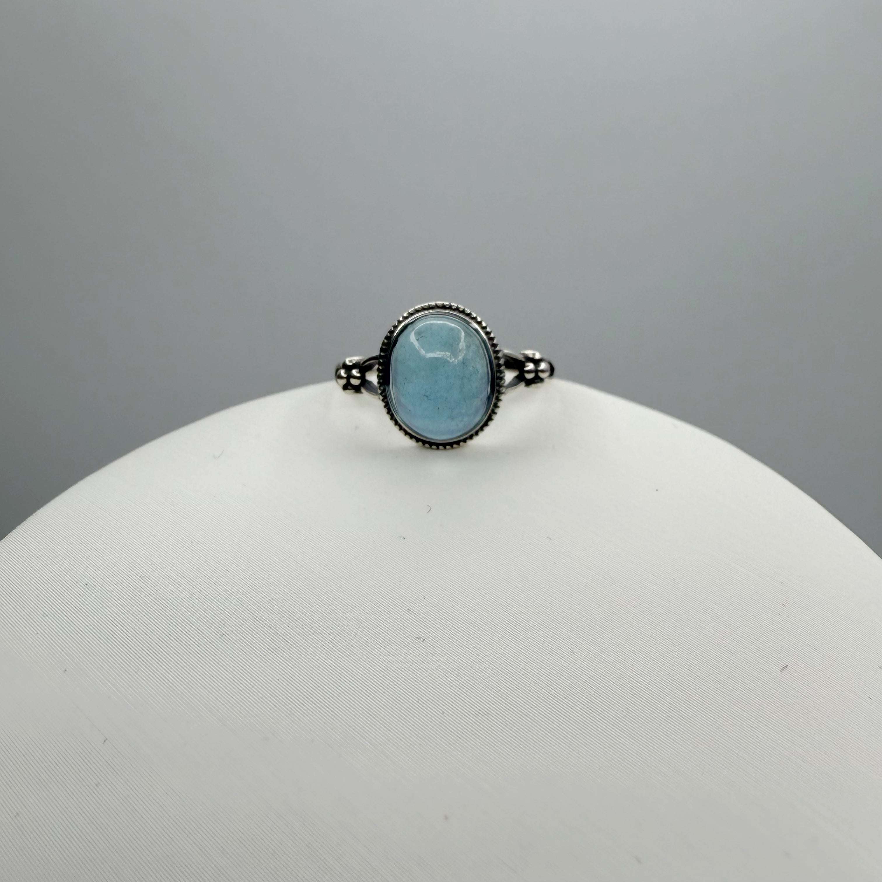 Anello Acquamarina e Argento 925