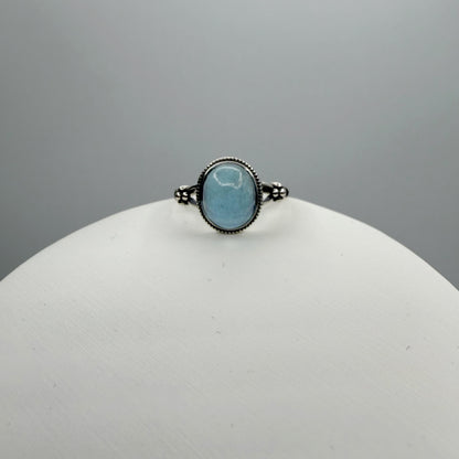 Anello Acquamarina e Argento 925