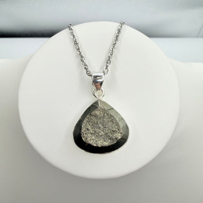 Ciondolo Pirite Grezza - Argento 925