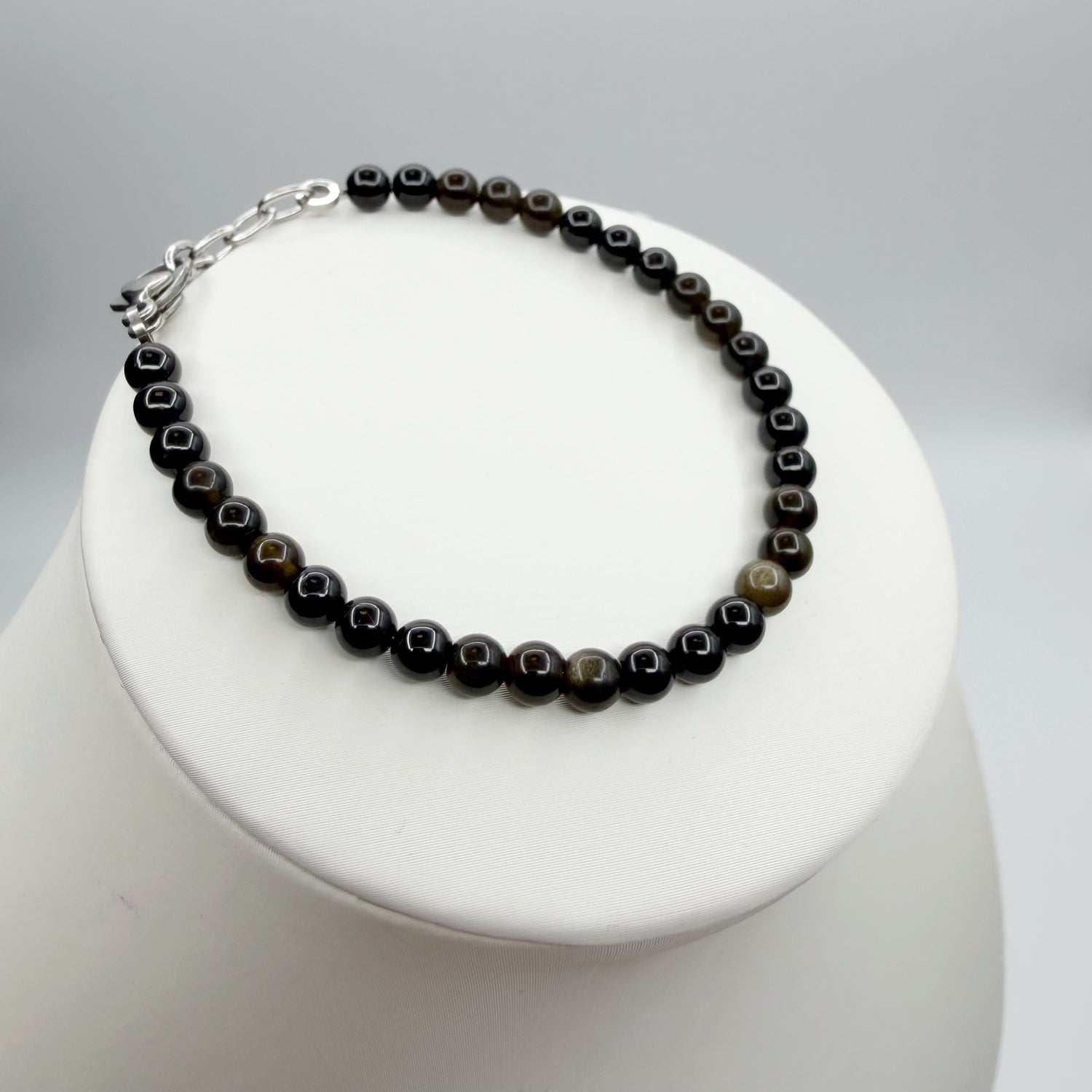 Bracciale Crystal Black - Tormalina e Ossidiana