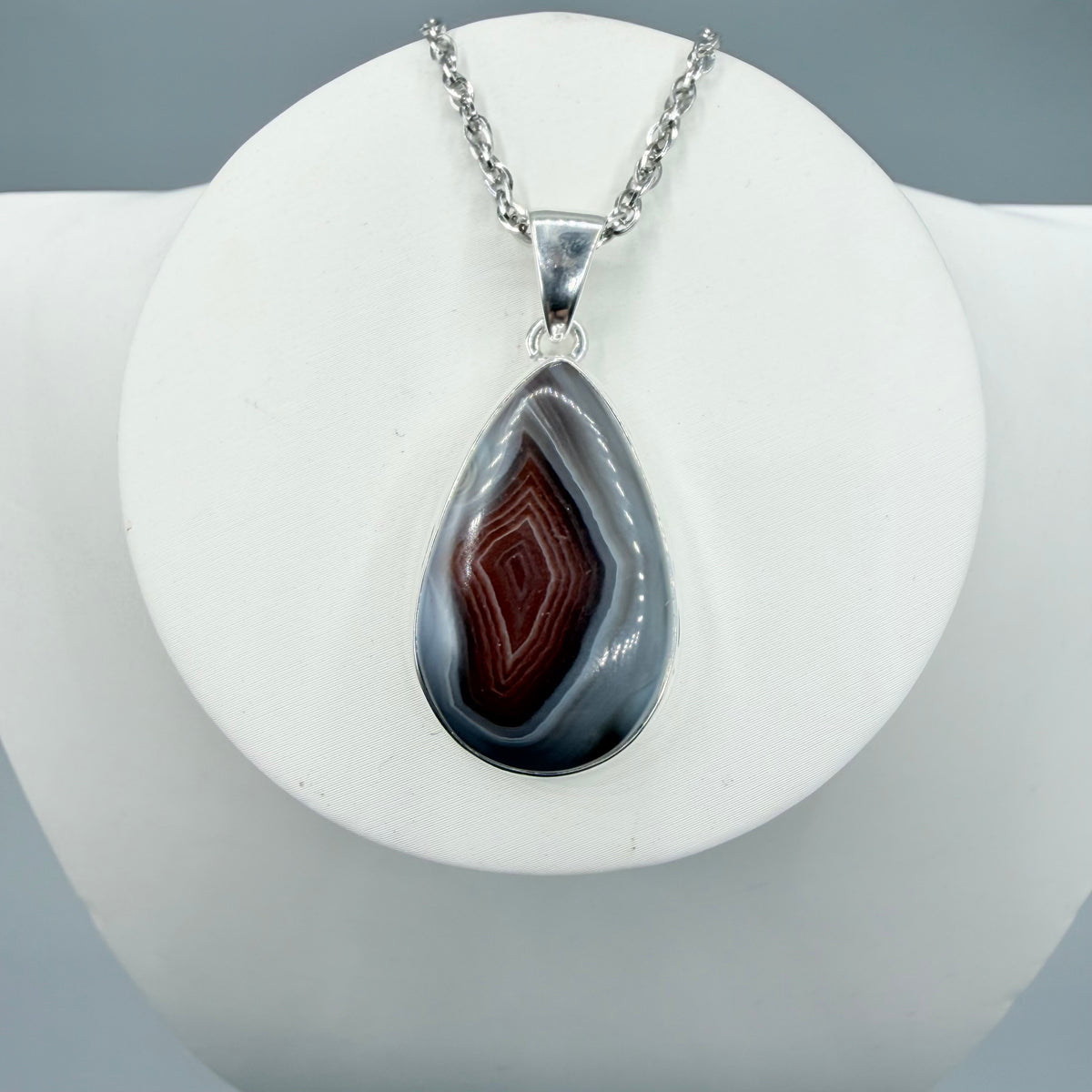 Ciondolo Occhio di Shiva Argento 925 - a Goccia