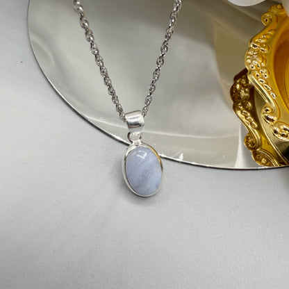 Ciondolo Calcedonio Argento 925
