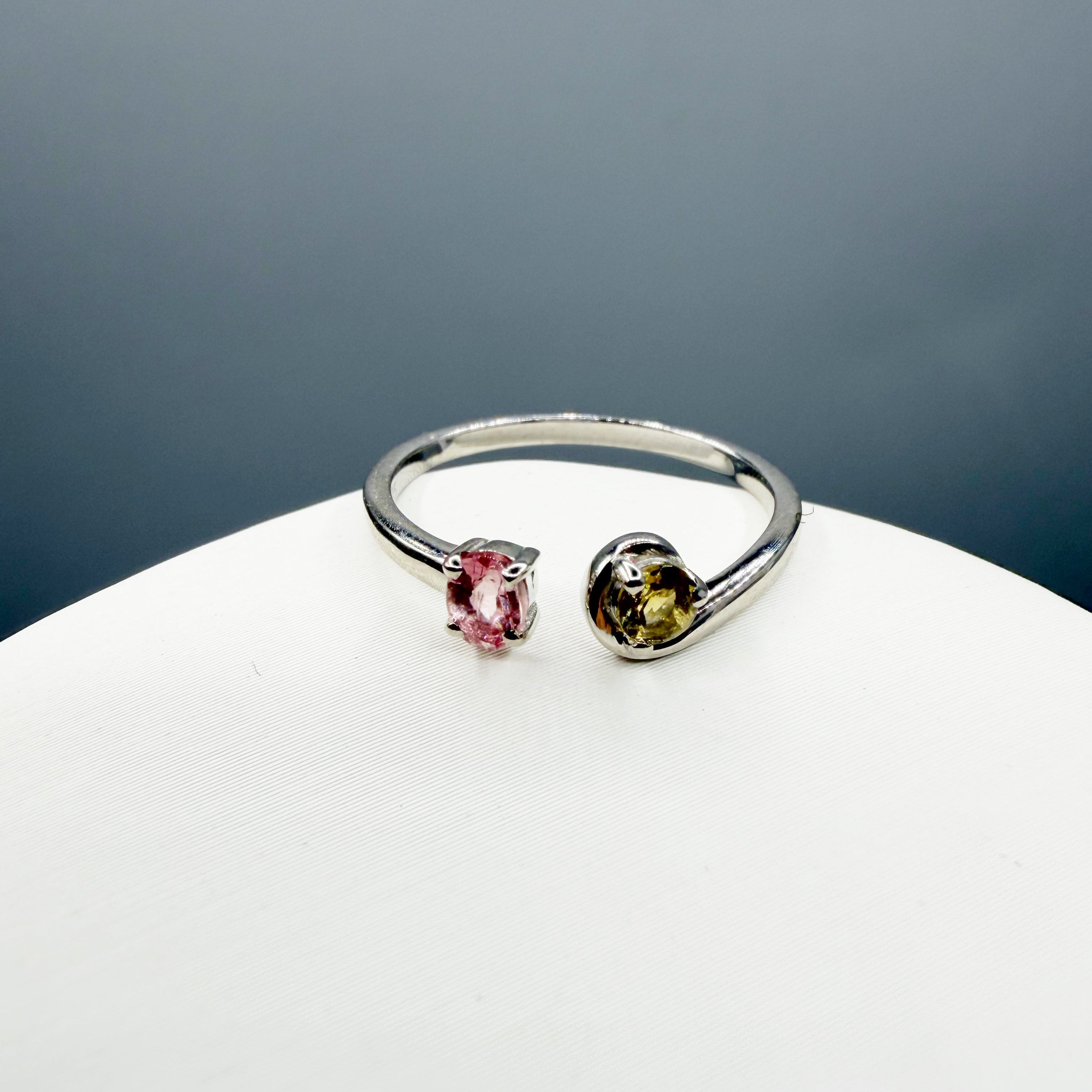 Anello Tormalina Policroma | Argento 925