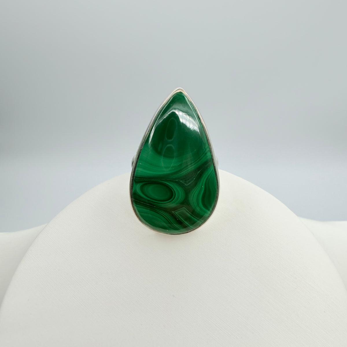Anello Malachite Argento 925
