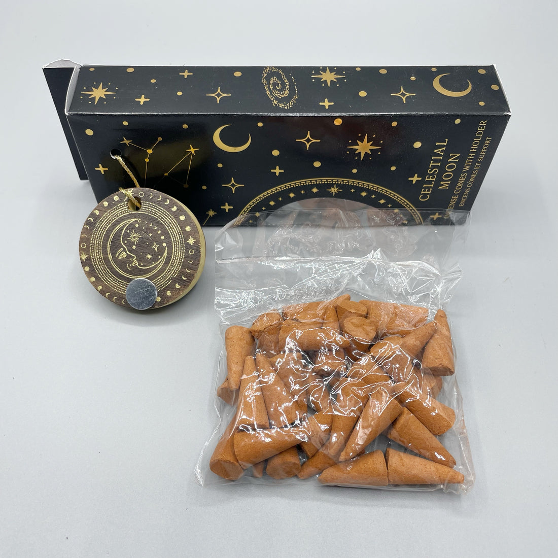 Incenso a coni con supporto - Celestial Moon