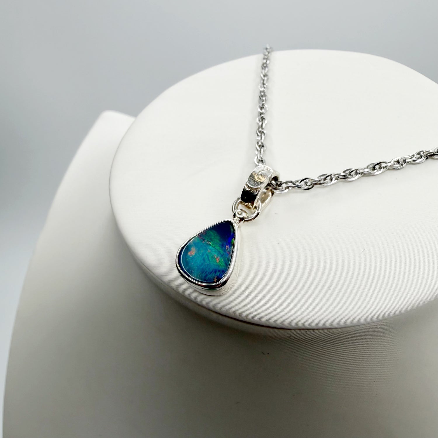 Ciondolo Opale Australiano - Argento 925