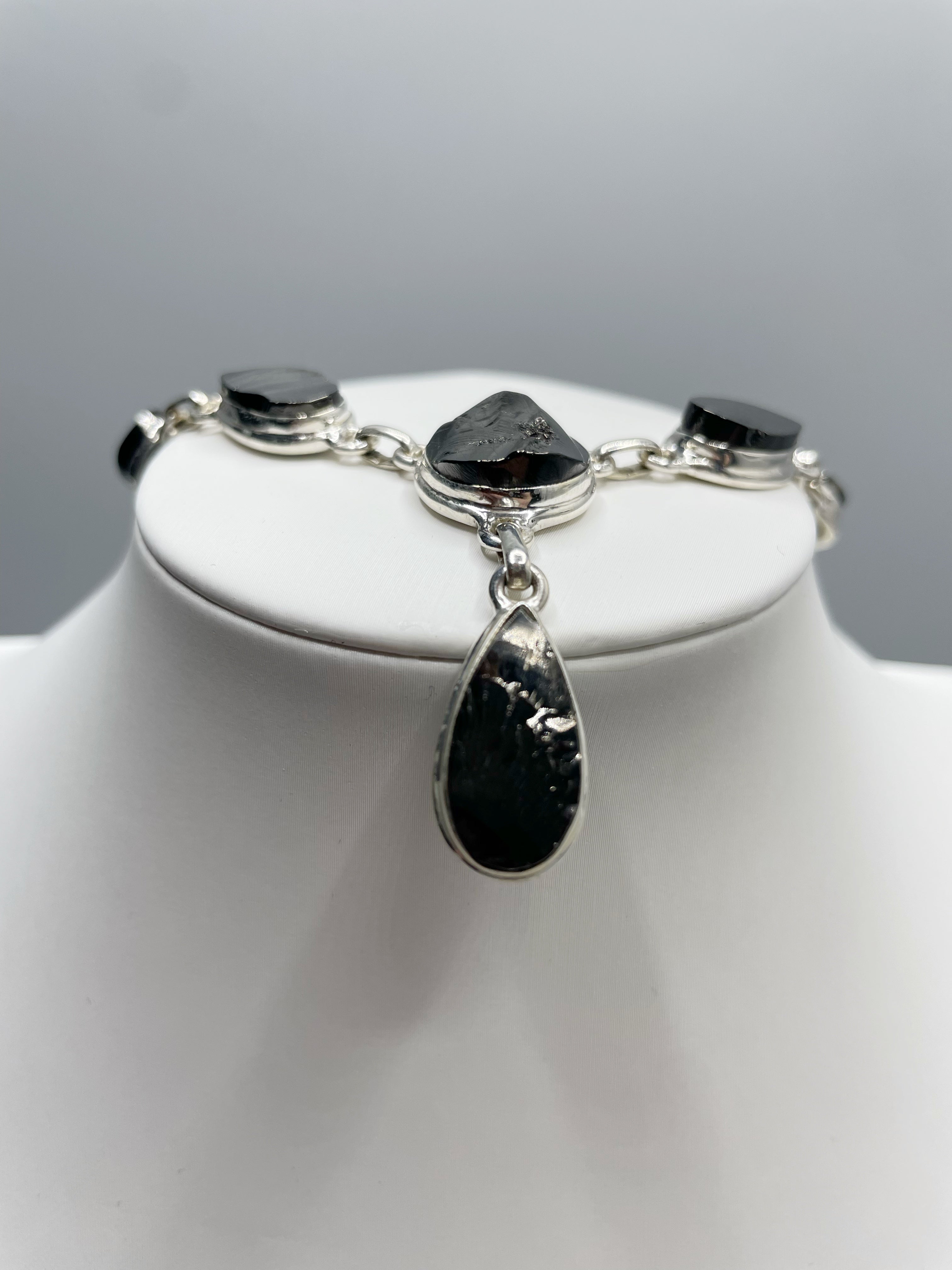 Collana Shungite Argento 925