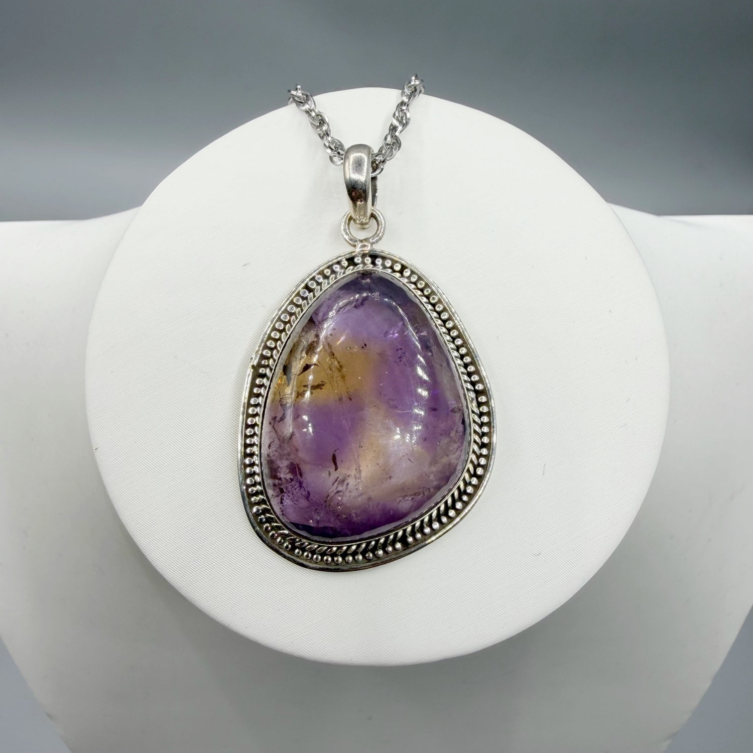 Ciondolo Ametrino Naturale - Argento 925