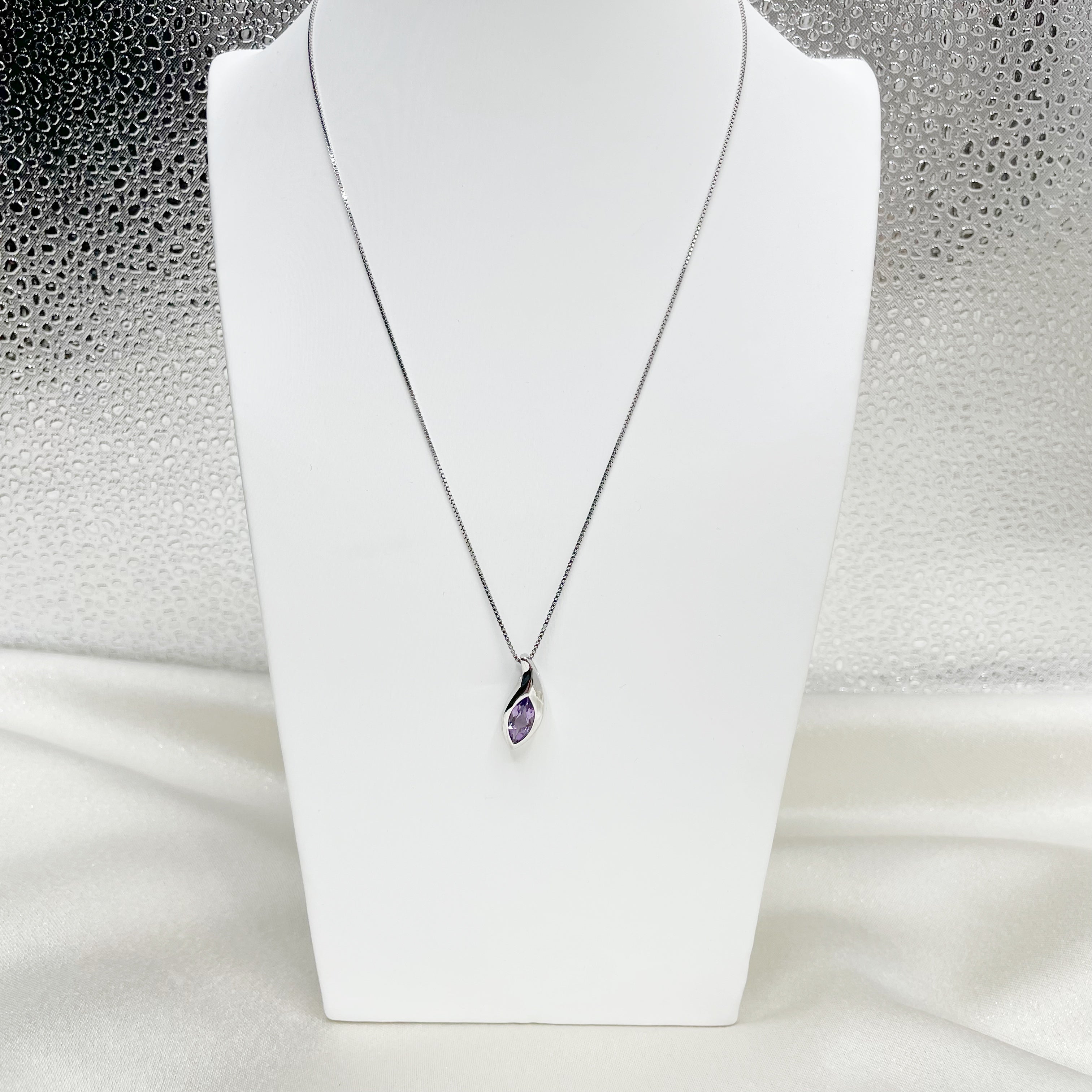 Collana Ametista Argento 925