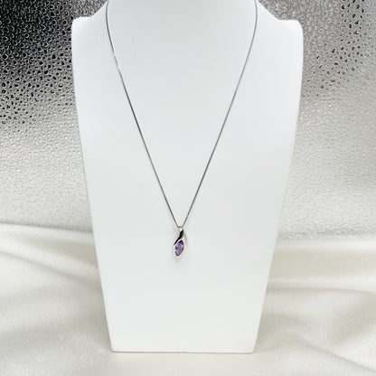 Collana Ametista Argento 925