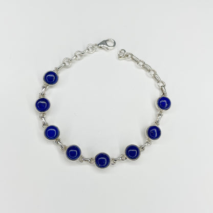 Bracciale Lapislazzuli e Argento 925