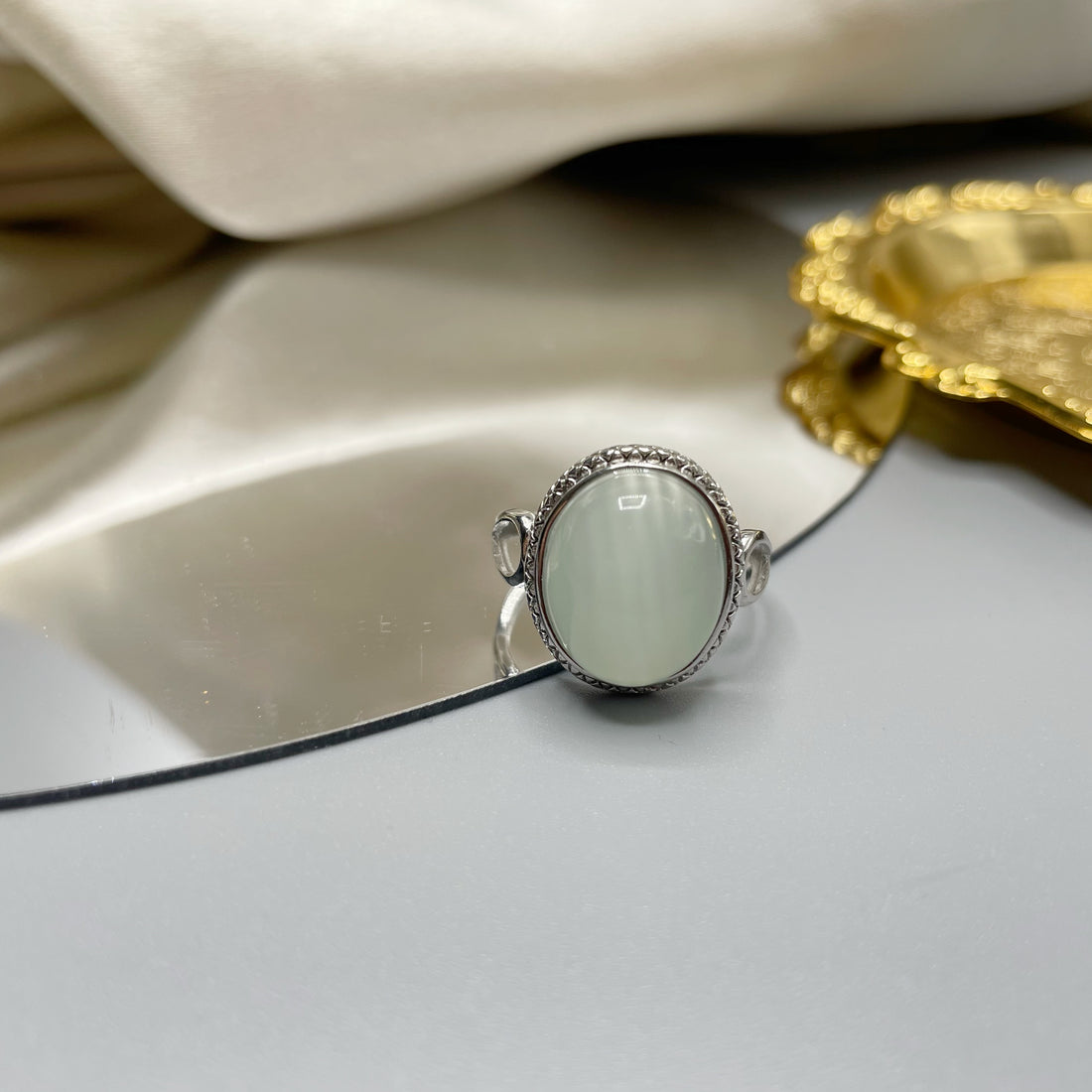 Anello Giada Chiara e Argento 925