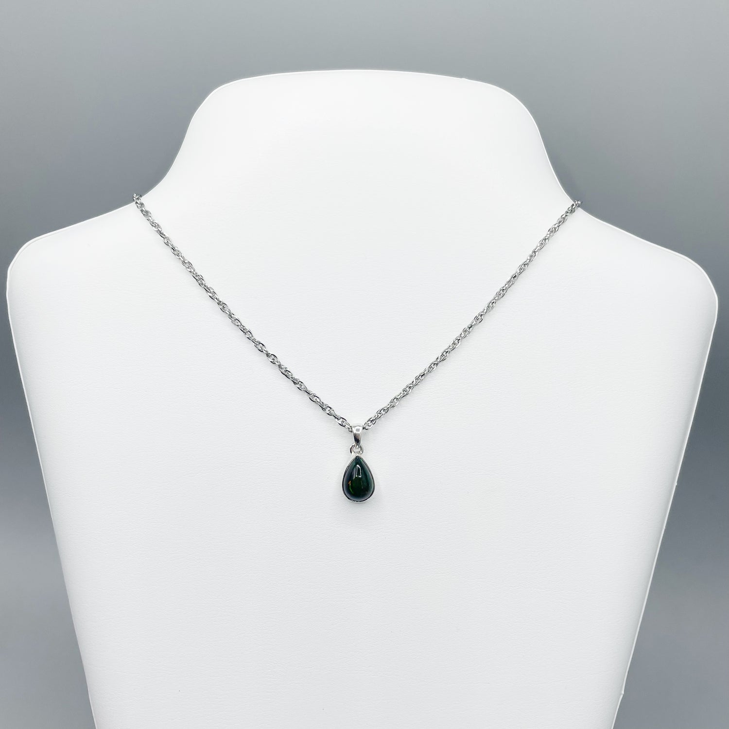 Ciondolo Opale Nero Chalama - Argento 925