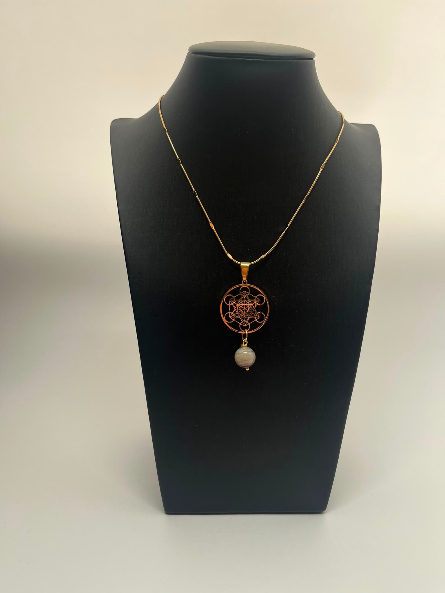 Collana Metatron Occhio di Shiva GOLD