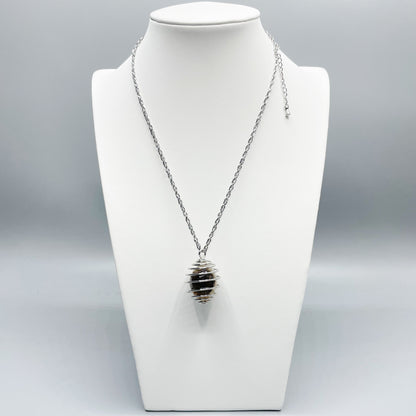 Collana Occhio di Shiva con Gabbietta - Acciaio Inossidabile