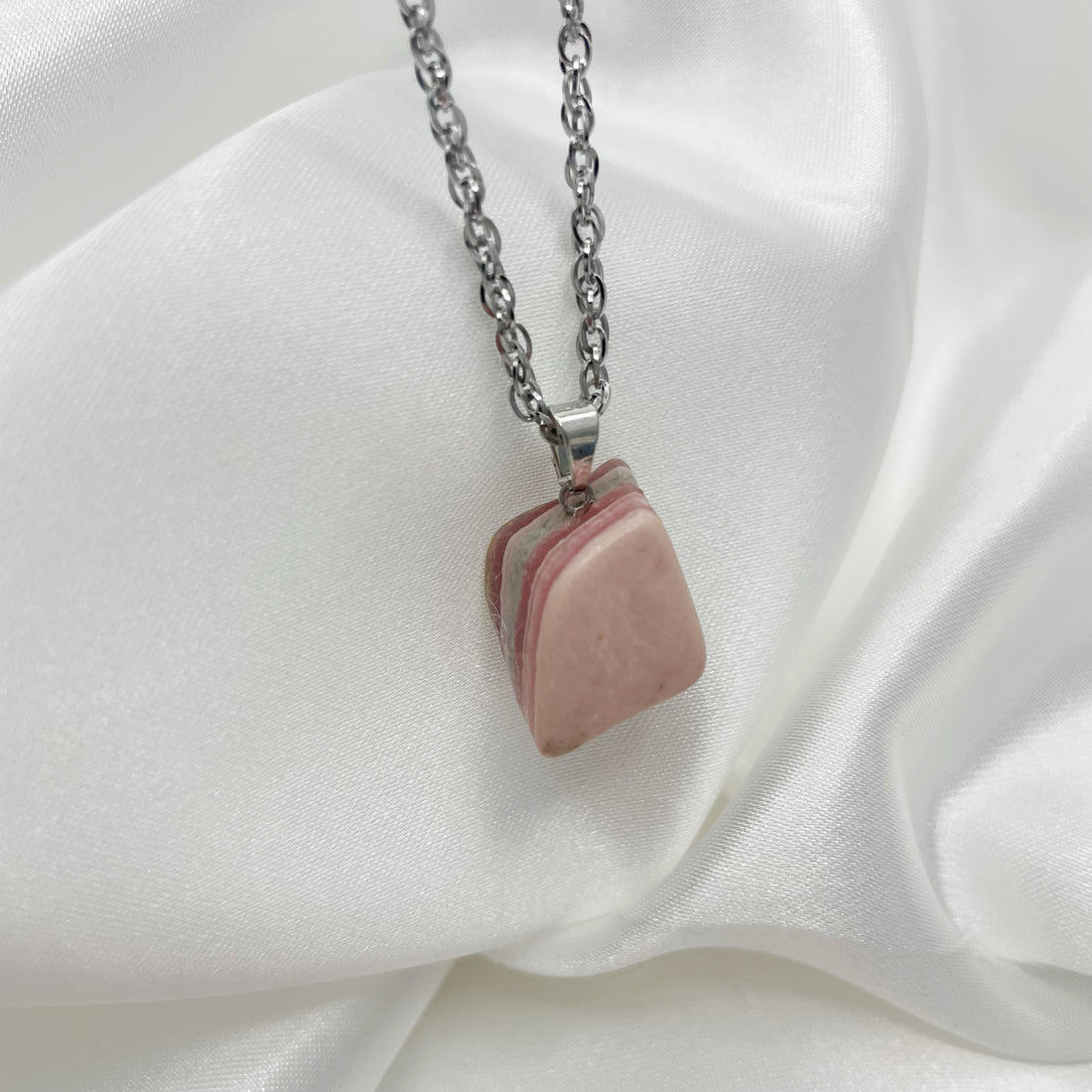 Collana Rodocrosite