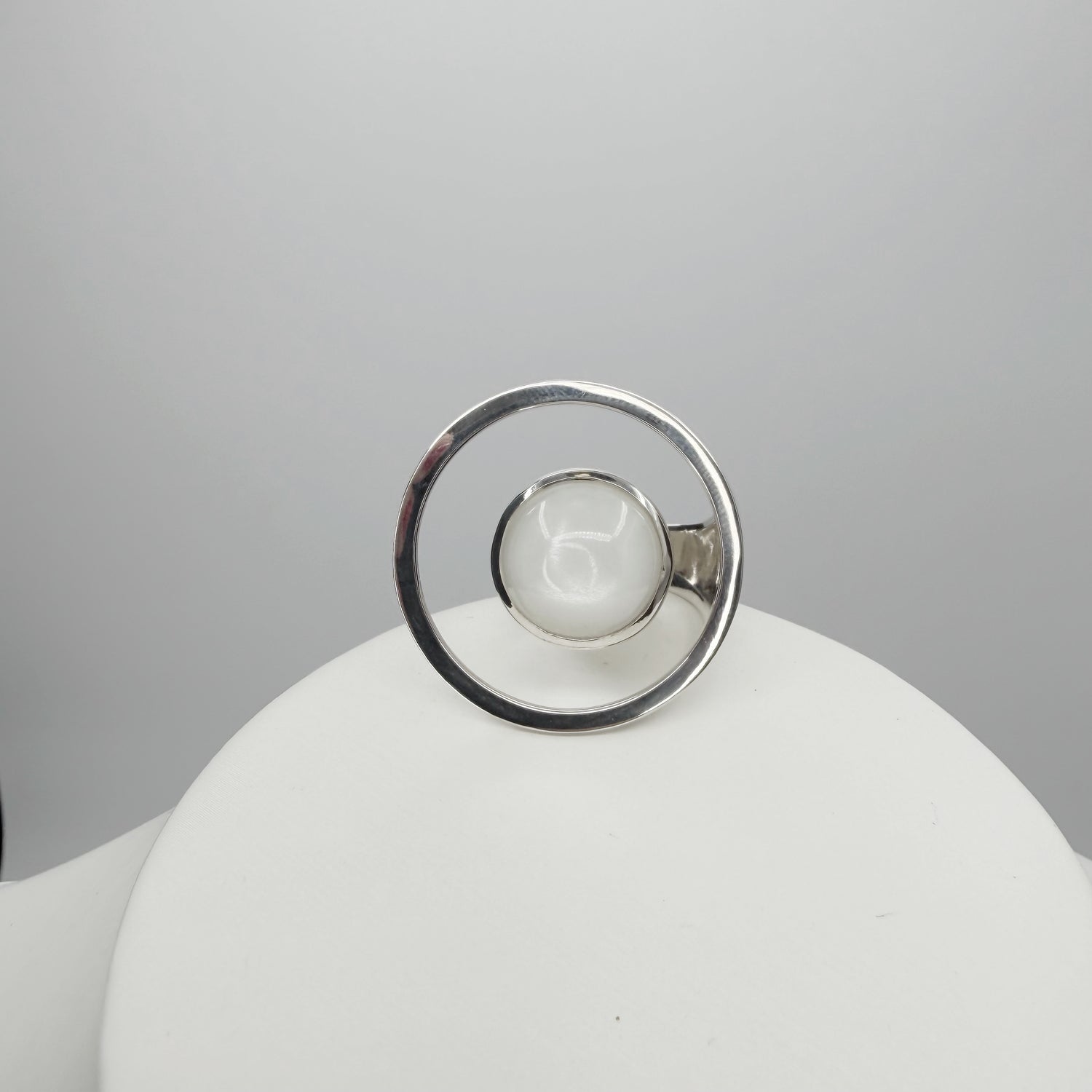 Anello Essential Pietra di Luna e Argento 925