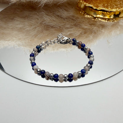 Bracciale Antidoto - Occhio di Shiva, Lapislazzuli, Ematite - LIMITED EDITION