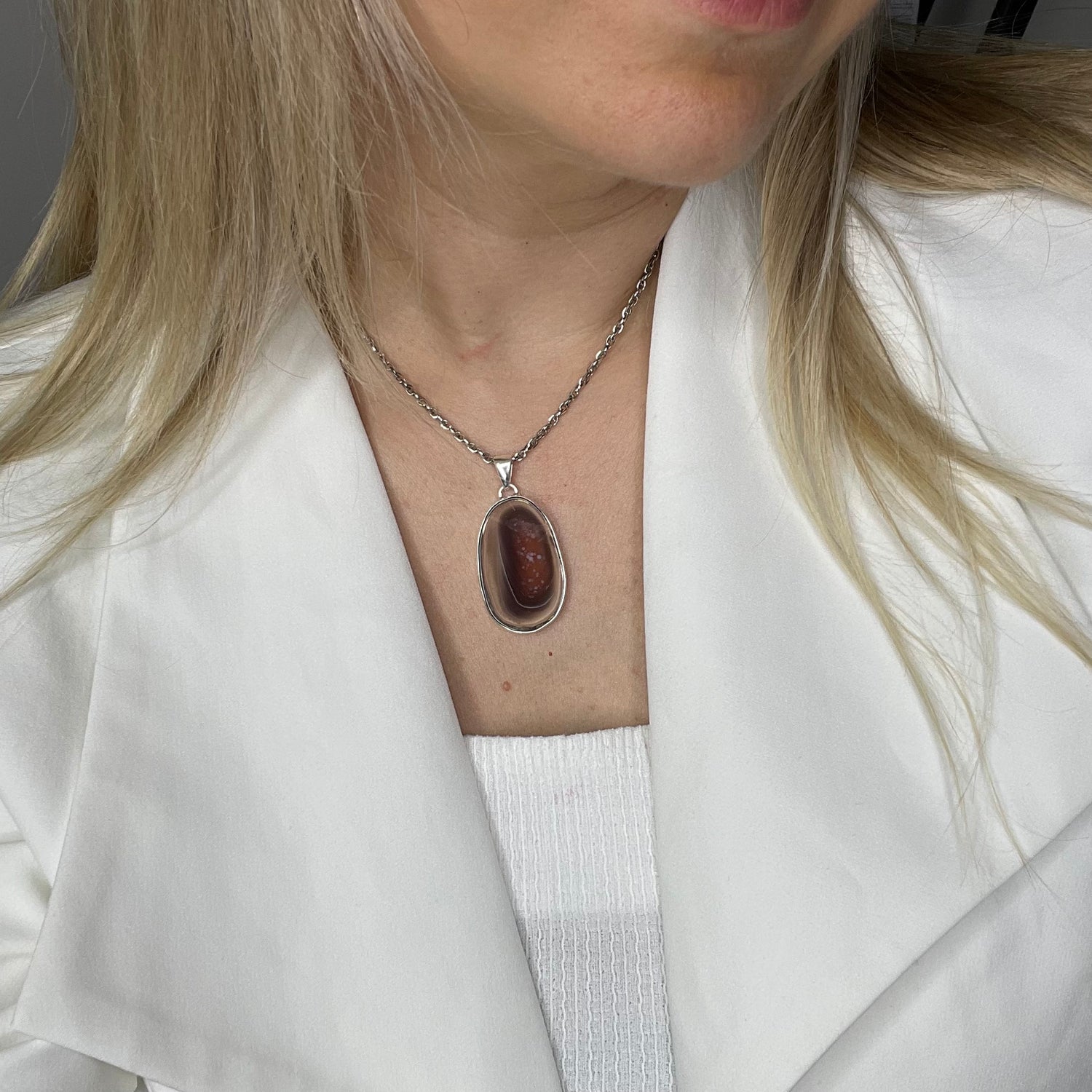 Ciondolo Occhio di Shiva - Argento 925